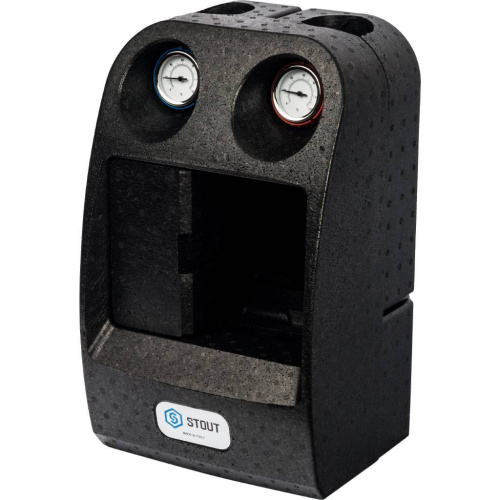 Насосная группа Stout с прямым контуром 1" без насоса в теплоизоляции SDG-0001-002501