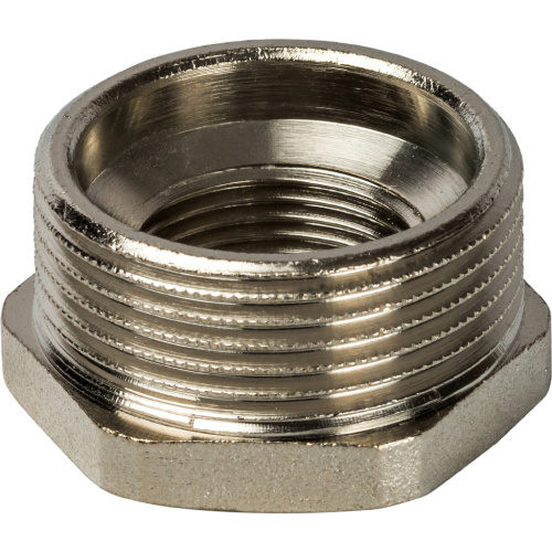 Футорка Stout 1 1/2"x3/4"НВ никелированная SFT-0029-011234