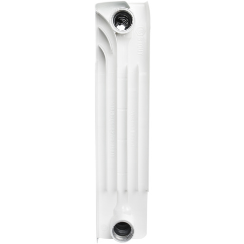 Биметаллический радиатор STOUT Space 350 - 8 секций, боковое, белый RAL 9016