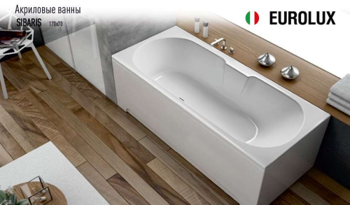 Акриловая ванна Eurolux SIBARIS 170x70 E1017070033
