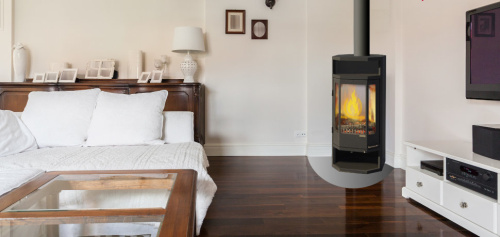 Печь-камин Мета «Рейн», 10,0 кВт