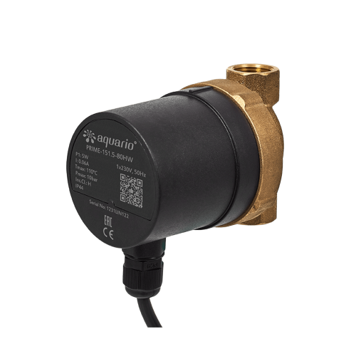 Насос циркуляционный PRIME151.5-80HW для ГВС 5151