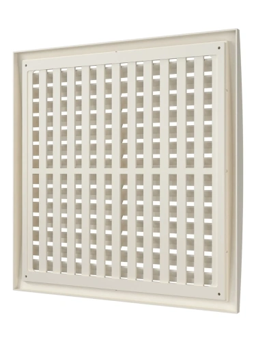3535РРПН Ivory, Решетка наружная ASA вентиляционная регулируемая 350х350