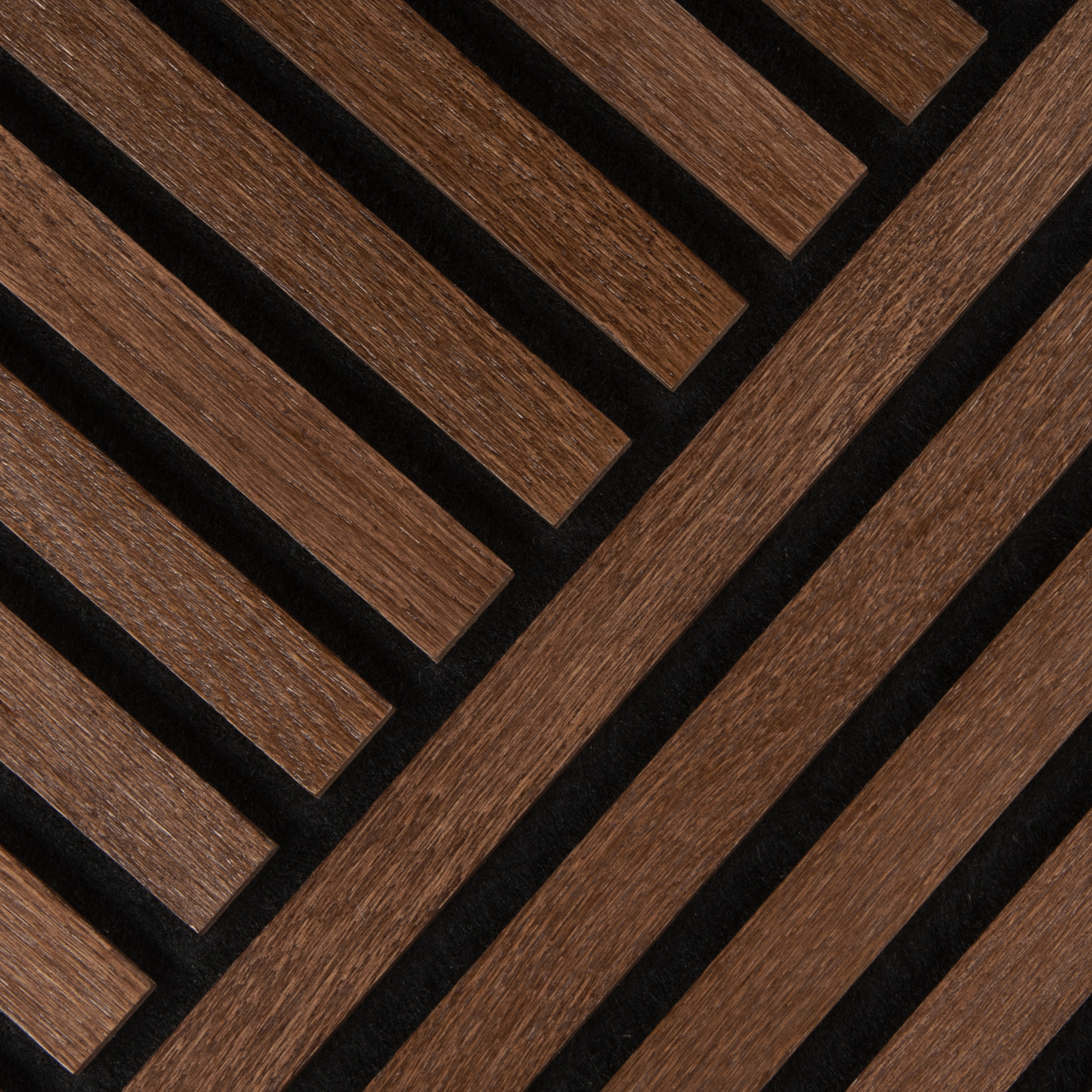 Акустическая панель Phoenix Dark 600x600 массив дуба