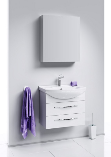 Тумба с умывальником AQWELLA Allegro 65,5 Белый Agr.01.06/2
