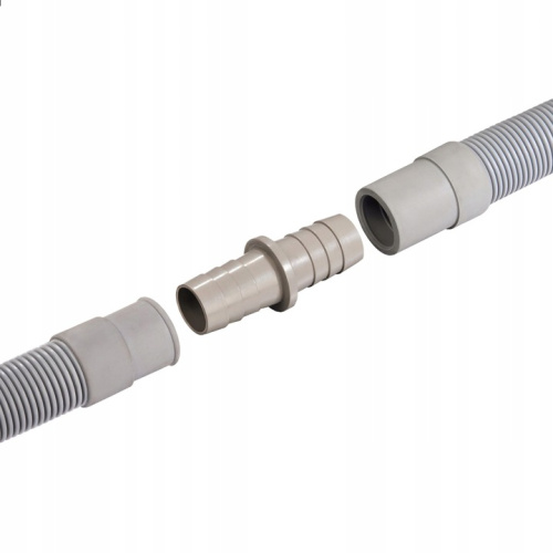 Сливной шланг для стиралиных машин 19x21-1,5 м серый