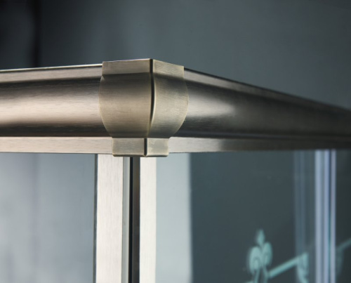 Душевой уголок 80x80 Cezares GIUBILEO-A-2-80-SCORREVOLE-C-Br