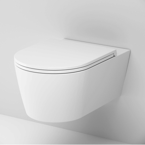 Подвесной унитаз Am.Pm Func C8F1701SC белый, FlashClean безободковый с сиденьем микролифт