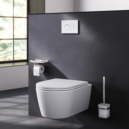 Кнопка для инсталляции механическая Am.Pm ProC L I070131 пластик, хром матовый