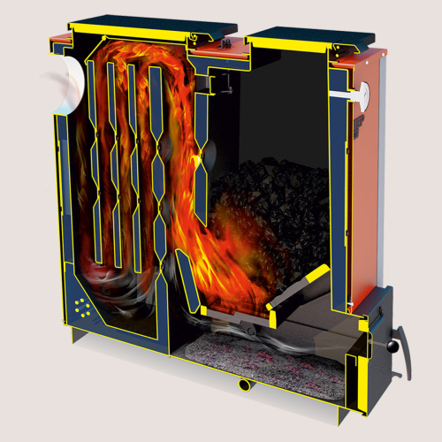 Котел твердотопливный 26кВт Теплодар КУППЕР КАРБО-26 (2.0)