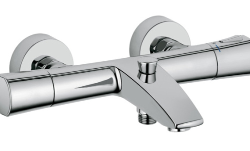 Смеситель для ванны Kludi Zenta 351010538 Хром, термостатический