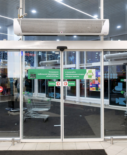 Воздушно-тепловая завеса КЭВ-110П4124W Тепломаш