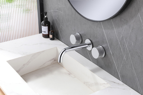 Смеситель для раковины ABBER Wasser Kreis AF81122 скрытого монтажа, хром