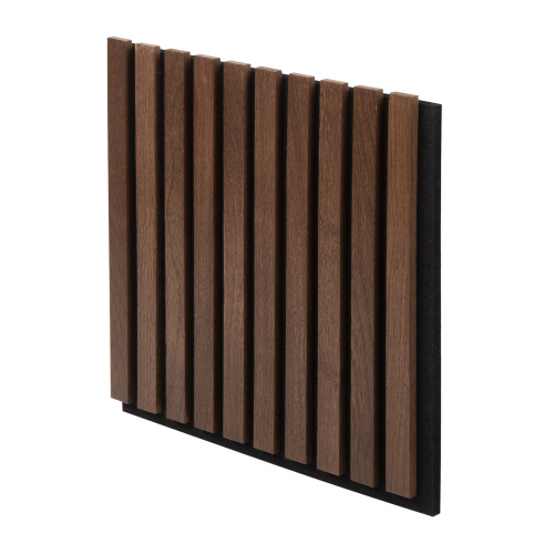 Акустическая панель Phoenix Dark 300x300 массив дуба