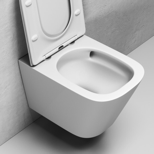 Подвесной унитаз Abelsberg Object TornadoFlush OBC80901WH, белый глянец