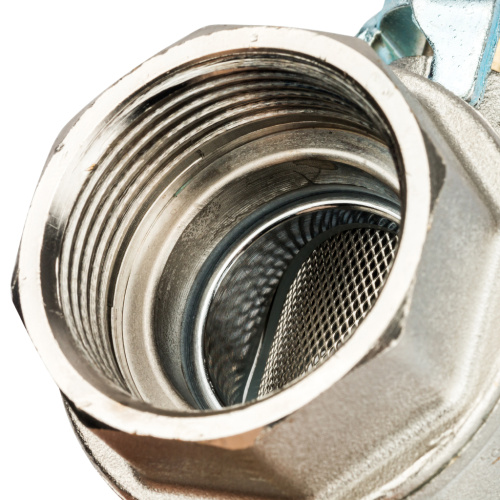 Кран шаровой с фильтром 1 1/4"ВВ ручка рычаг SVF 0001 000032