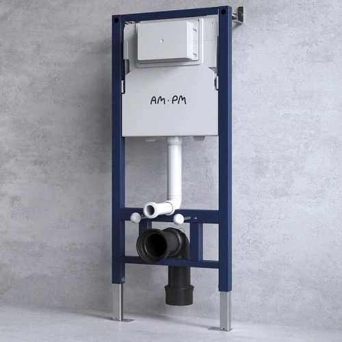 Инсталляция для унитаза Am.Pm PrimeFit I012709.0138 с клавишей PrimeFit L черный матовый