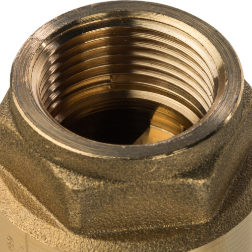 Обратный клапан Stout 1 1/2" пружинный с металлическим седлом