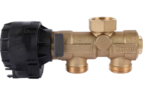 Комплект трехходового клапана для котла + бойлера STOUT SFB-0001-000001