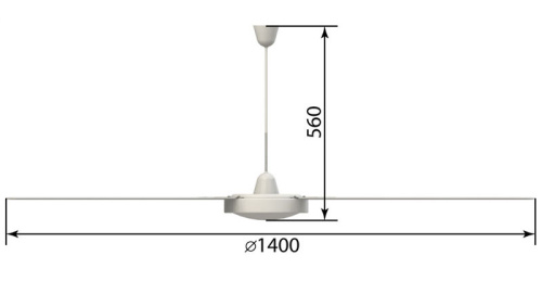 Вентилятор потолочный МР-1