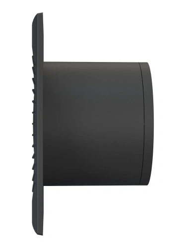 Вентилятор накладной с обратным клапаном D100 DiCiTi SLIM 4C Matt black