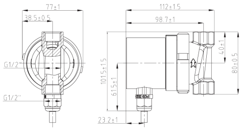 Циркуляционный насос WILO Native-NOZ 15/1,5 для ГВС, до 15 л./мин.