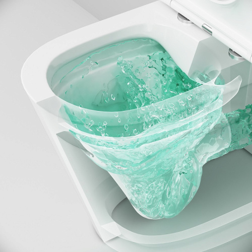 Унитаз-компакт Am.Pm Func C8F8600SC белый, FlashClean безободковый с сиденьем микролифт