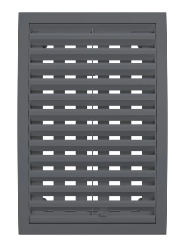 2030РРПН сер, Решетка наружная ASA вентиляционная регулируемая 200х300, серая