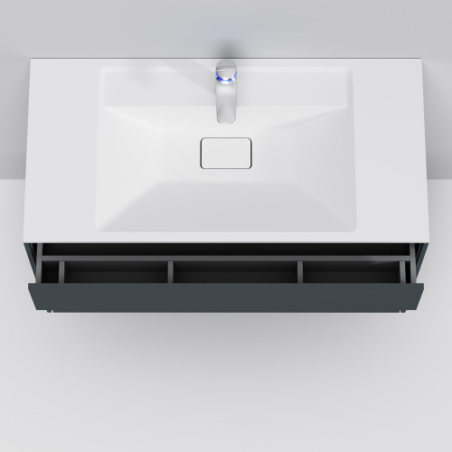 База под раковину подвесная AM.PM Inspire 2.0 графит матовый M50AFHX1003GM