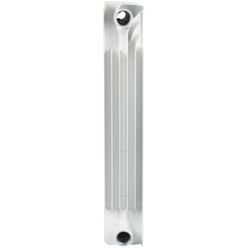 Биметаллический радиатор STOUT Space 500 - 4 секции, боковое, белый RAL 9016
