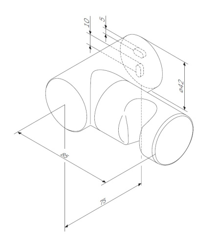 Держатель для душевой лейки Am.Pm F0500864 настенный, хром