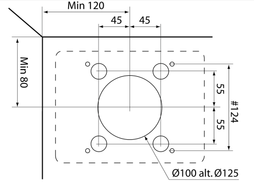 Вентилятор накладной INTELLIVENT White