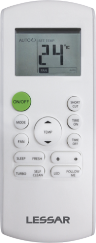 Бытовая сплит-система Lessar Amigo LS-HE12KRA2/LU-HE12KRA2 холод 3,22 кВт, тепло 3,52 кВт