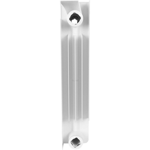 Биметаллический радиатор STOUT STYLE 350 - 12 секций, боковое, белый RAL 9010