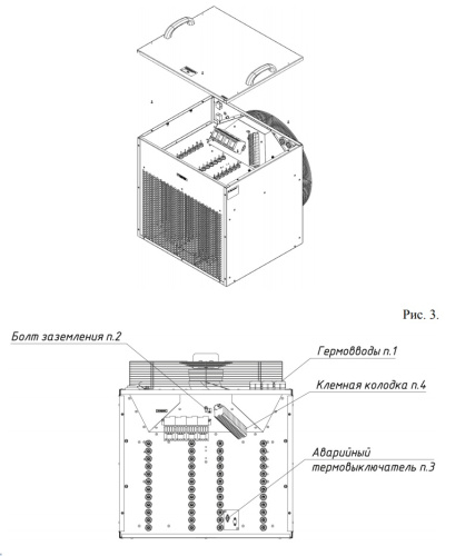 Тепловентилятор КЭВ-75Т20Е Тепломаш