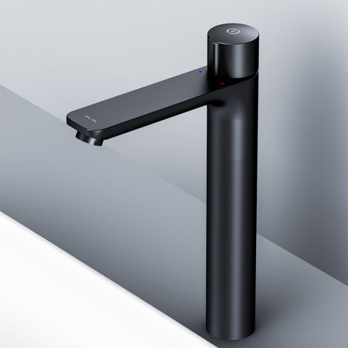 Смеситель для раковины AM.PM X-Joy F85A92522 TouchReel высокий, чёрный