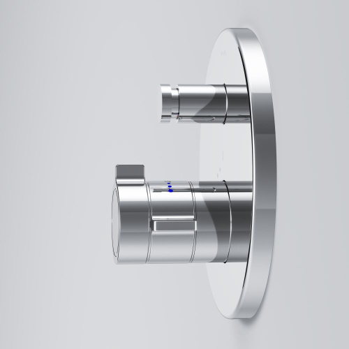 Смеситель встраиваемый Am.Pm X-Joy F85A45600 с термостатом, 2 потребителя, хром