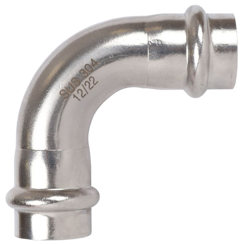 Угольник 90° ВПр 18x18 пресс, нержавеющая сталь Rommer