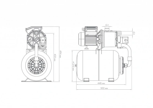 Насосная станция Джилекс ДЖАМБО 60/35 Н-24 4022