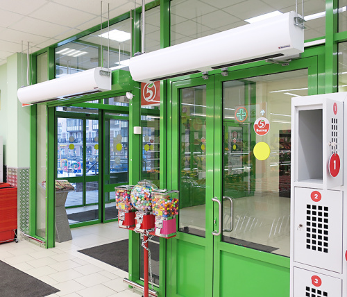 Воздушно-тепловая завеса КЭВ-П2122A Тепломаш