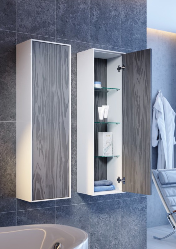 Пенал AQWELLA Genesis 35 Миллениум серый GEN0535MG