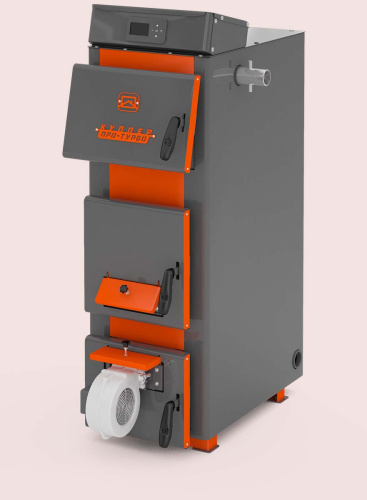 Котел твердотопливный 28кВт Теплодар КУППЕР ПРО ТУРБО-28