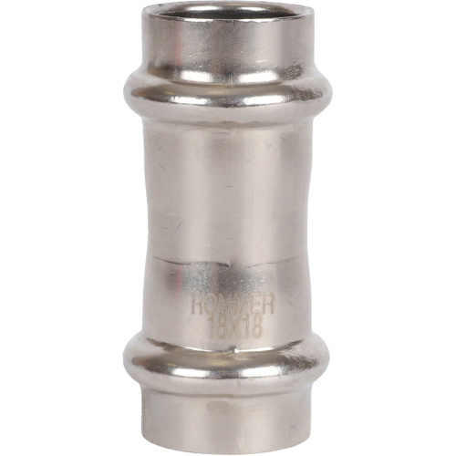 Муфта ВПр 18 пресс, нержавеющая сталь Rommer