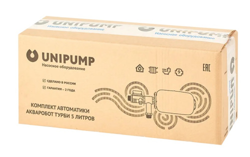 Комплект автоматики Unipump с г/а 5л  АКВАРОБОТ ТУРБИ 15364