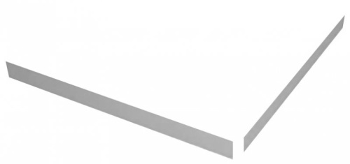 Экран поддон 80x80 Cezares TRAY-S-A-80-SCR-LT латте из литой мрамора