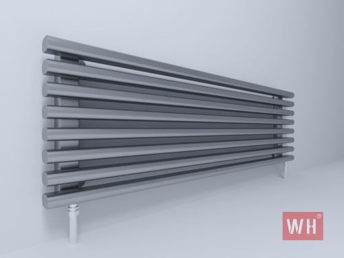 Дизайн радиатор стальной WH Steel S 680x2500 боковое на ножках
