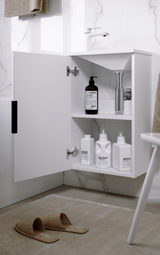 Тумба с умывальником AQWELLA Accent 42 Белый ACC0104W