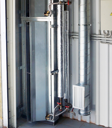 Воздушно-тепловая завеса КЭВ-125П5051W нерж. Тепломаш