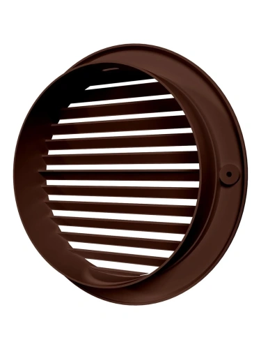 15РКН кор, Решетка наружная вентиляционная круглая D200 с фланцем D150, ASA кор