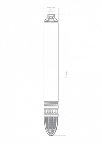 Погружной насос Джилекс скважинный ВОДОМЕТ 55/75 БК ок 5538